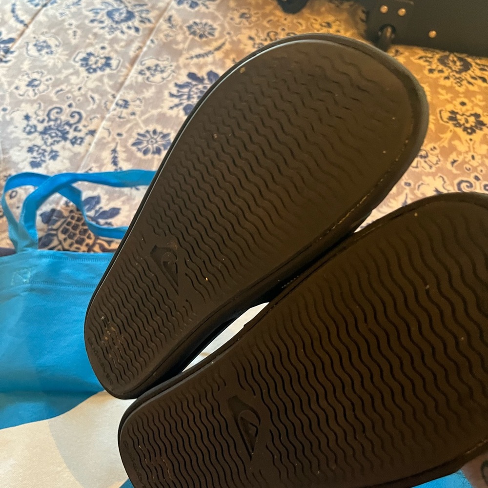 Quicksilver Slides For Any Occasion Size 9. Blk I… - image 4